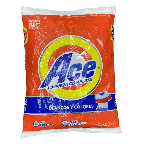 Ace Detergente Reg 800 Gr
