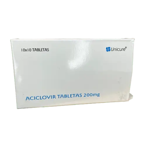 Aciclovir 200mg X10 Tab (unicure)