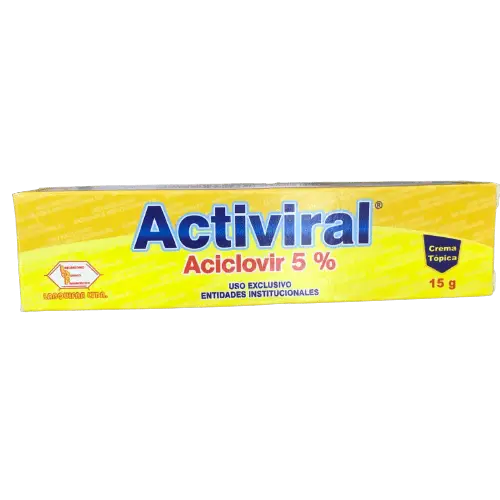 ACICLOVIR ACTIVIRAL 5% X15GR