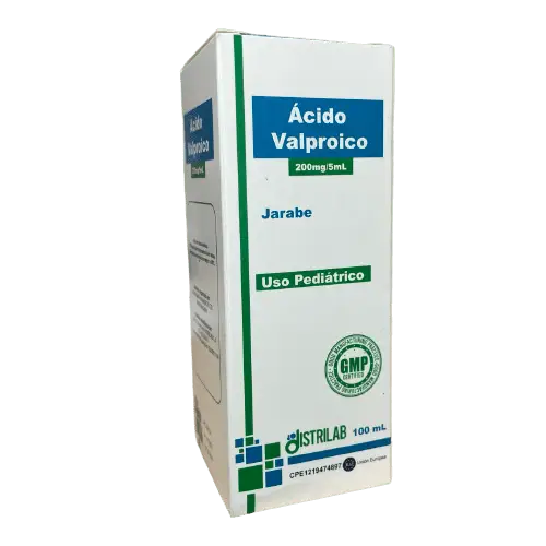 ACIDO VALPROICO 200MG/5ML X 100 ML DISTRILAB