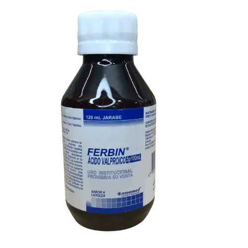 ACIDO VALPROICO 250MG 120ML FERBIN