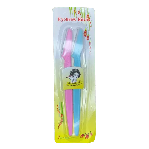 AFEITADORA P/CEJAS  C/TAPA X 2 PZS