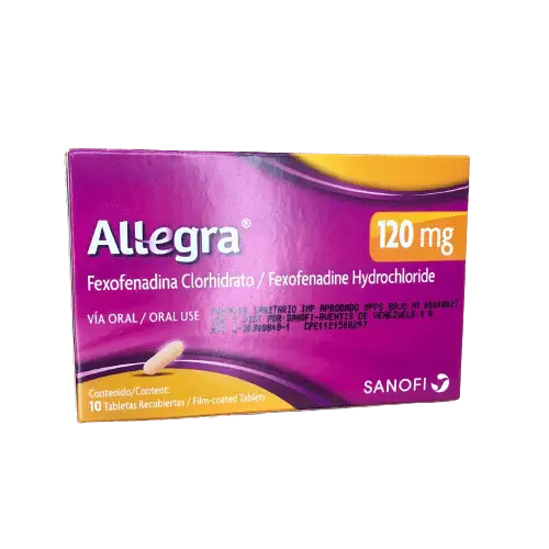 ALLEGRA 120MG X 10 COMP