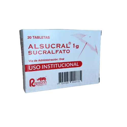 ALSUCRAL 1G X 20 TAB