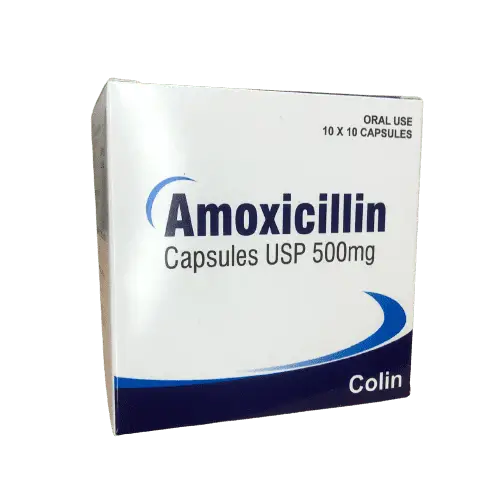 AMOXICILINA 500MG X 10 COLIN