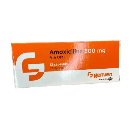 AMOXICILINA CAP 500MG X 12CAP GENVEN