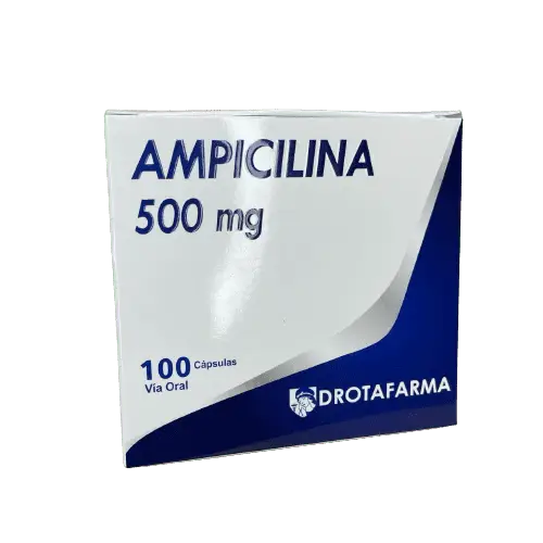 Ampicilina 500mg X 10 Tab Drotafarma