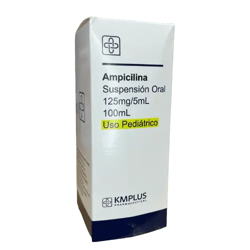 AMPICILINA SUSP ORAL 125 ML/5ML X 100 ML