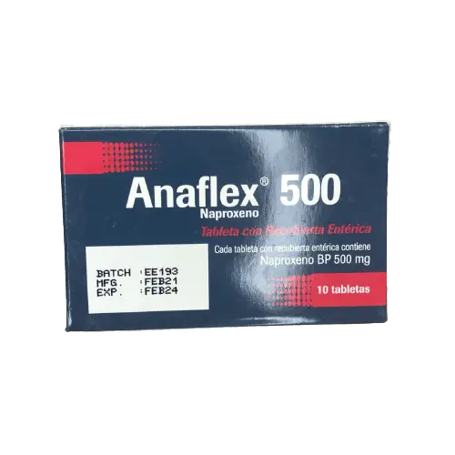 ANAFLEX 500MG X 10 TAB
