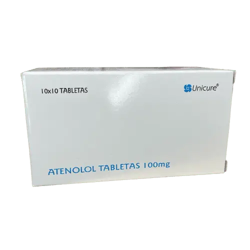 ATENOLOL 100 MG X10 TAB (UNICURE)