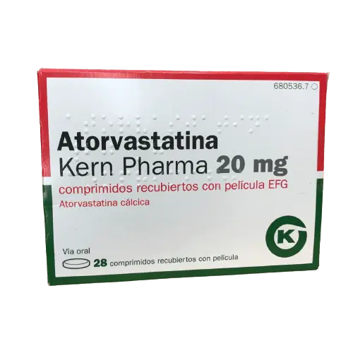 ATORVASTATINA 20MG X 28 COMP
