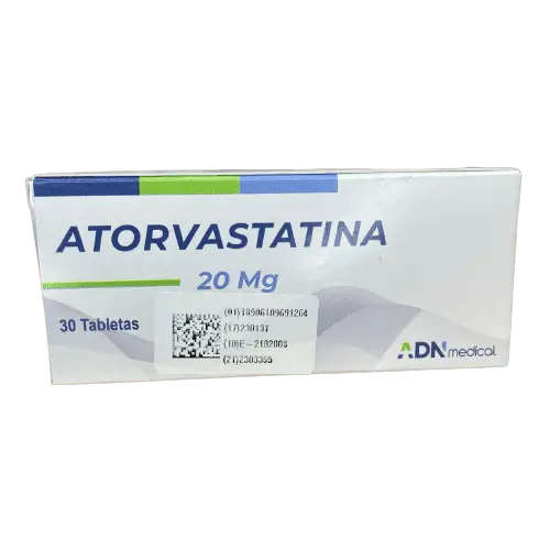 ATORVASTATINA 20MG X30 TAB ADN