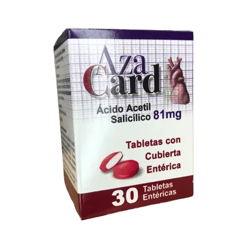 AZACARD 81 MG X30 TAB