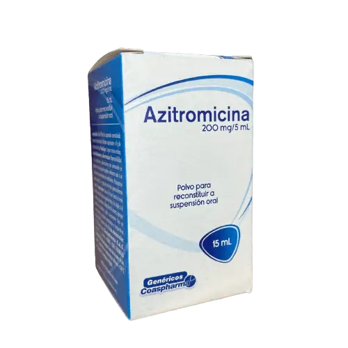 AZITROMICINA 200MG/5ML SUS 15 ML COASHARMA