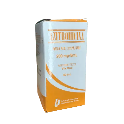 AZITROMICINA POLVO-SUSP 200 ML/5 ML X 30 ML