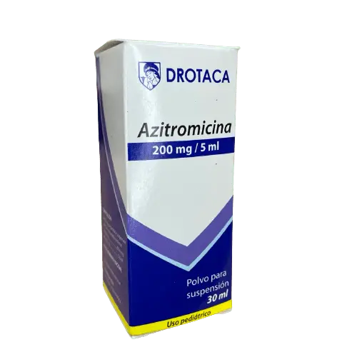 Azitromicina Sus 200mg/5ml Drotaca X30ml