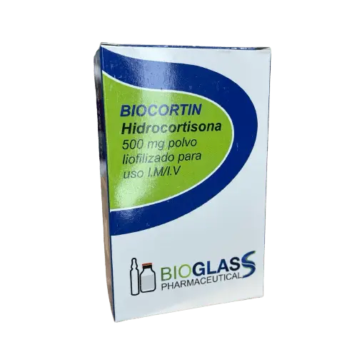 Biocortin 500mg Polvo Hidro Iv/im X 1amp
