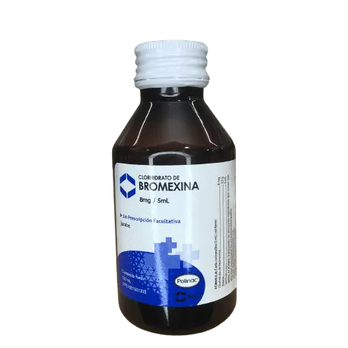 BROMEHIXINA 8 MG JBE 120 ML