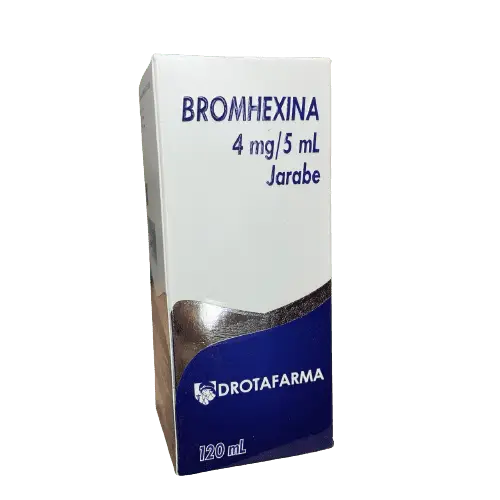 Bromhexina Jbe 4mg/5ml X120 Ml (drotafarma)
