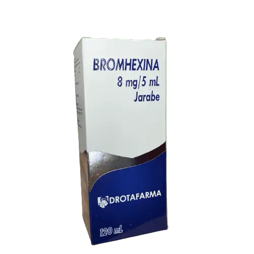 Bromhexina Jbe 8mg/5ml X120 Ml (drotafarma)