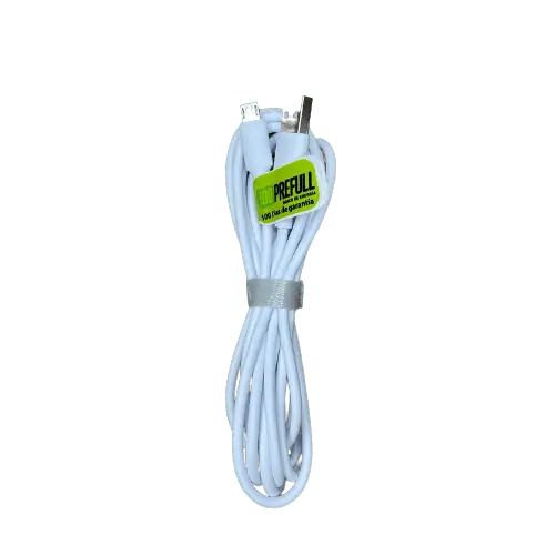 CABLE CARGA USB-ANDROID 2MTS 100PREFULL