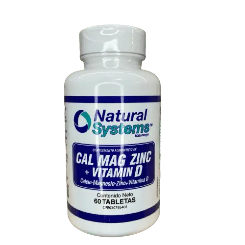 CAL-MAG-ZINC NATURAL SYSTEMS X60 TAB