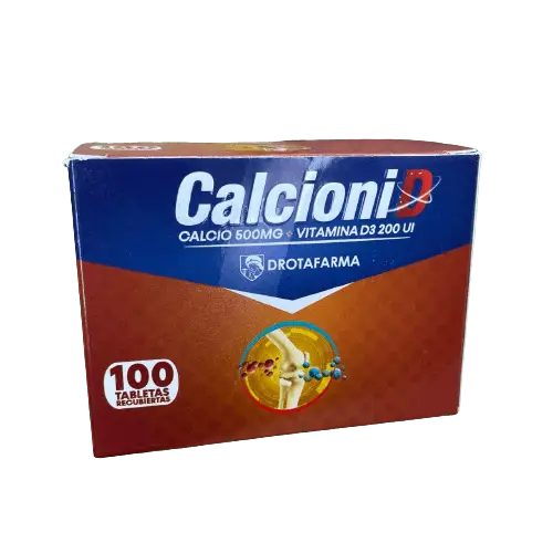 Calcioni-d / Calcio + Vitamina D3 500mg/200ui X10 Tab