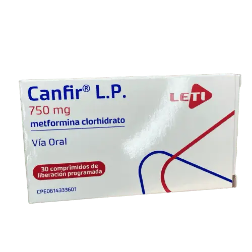CANFIR LP COM 750 MG X 30 LETI