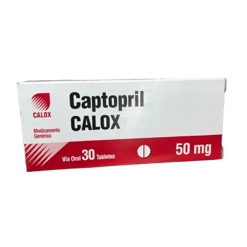 CAPTOPRIL TAB 50 MG X 30 CLX