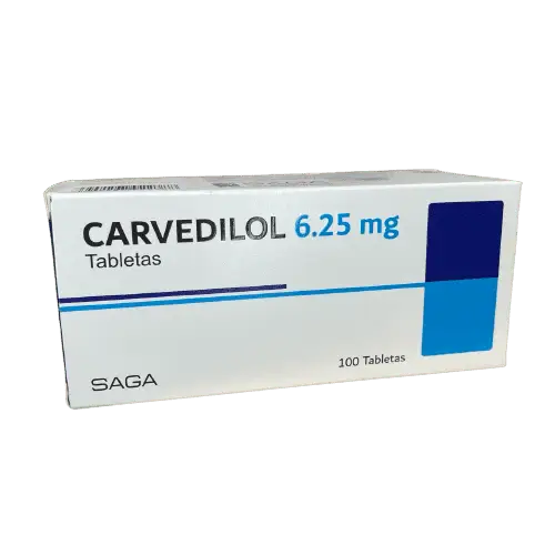 CARVEDILOL 6.25 MG X 10TAB DROTAFARMA