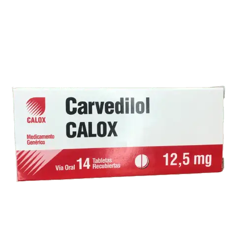 CARVEDILOL TAB/REC 12,5 MG X 14 CLX