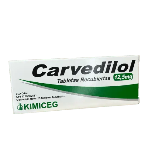 CARVEDILOL TAB/REC 12,5 MG X 20 KIMI