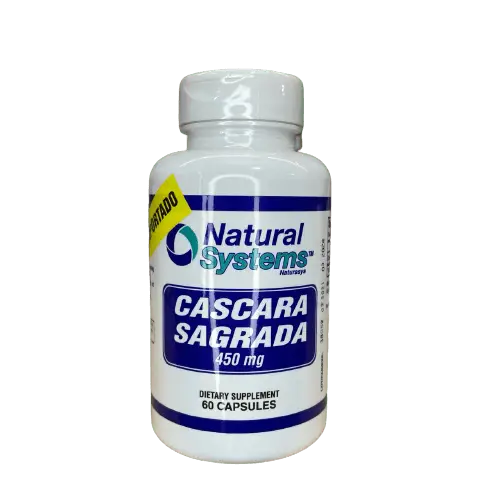 CASCARA SAGRADA X60 CAP NATURAL SYSTEMS
