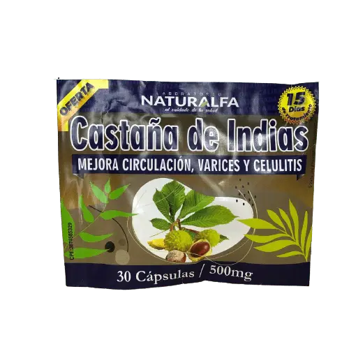 CASTAÑA DE INDIAS 500MG X30 CAP NATURALFA