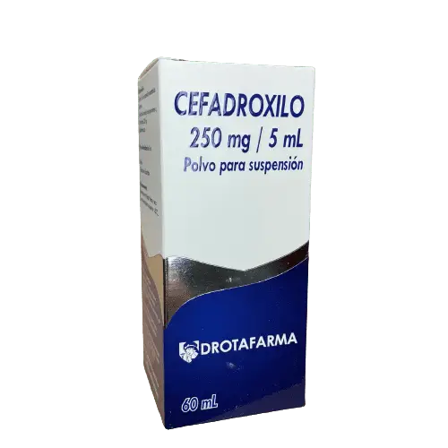 Cefadroxilo 250mg/5ml 60 Ml Susp Drotafarma