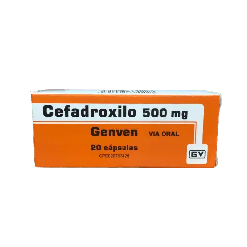 CEFADROXILO 500MG X 20 CAP GV