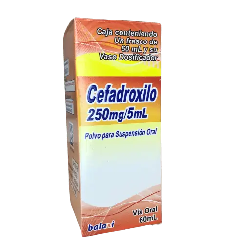 CEFADROXILO SUSP 250MG 60ML BALAXI