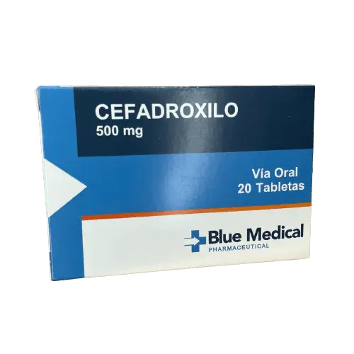 CEFADROXILO TAB 500 MG X 20 BLUE