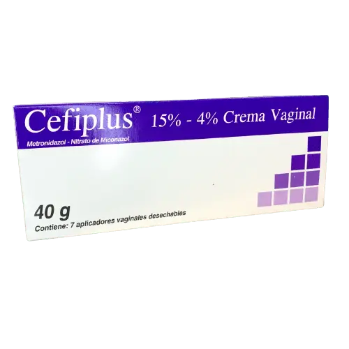 CEFIPLUS CREM VAG 15% - 4% X 40 G