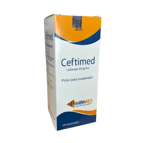 Ceftimed 90mg. Ppso 60ml.