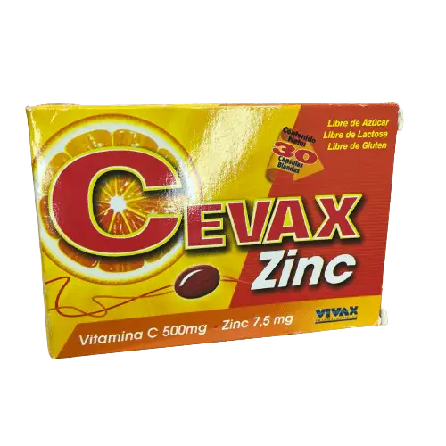Cevax 500mg + Zinc X30 Tab