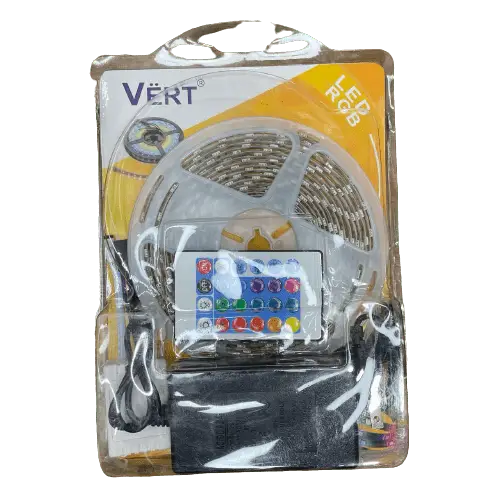 CINTA LED 5MTS RGB C/ TRANSFORMADOR