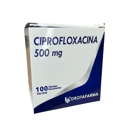 Ciprofloxacina 500mg X10 Drotafarma
