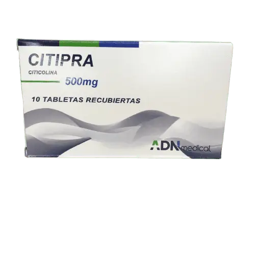 CITICOLINA TAB 500 MG X 10 TAB