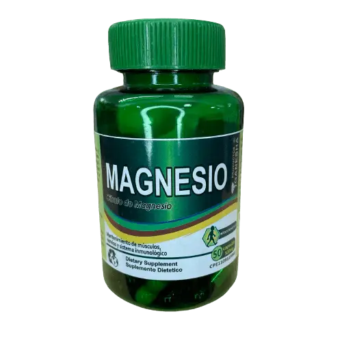 Citrato De Magnesio 500mg X 50 Cap Ganesha