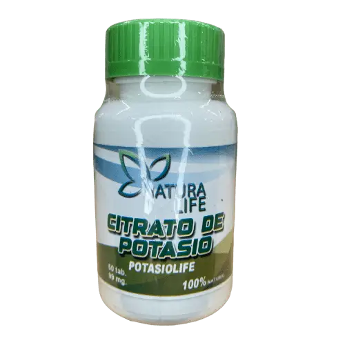 Citrato De Potasio 99mg X50 Tab Natlife