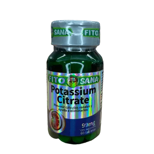 Citrate Potassium 99mg X60 Tab Fitosana