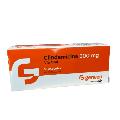 Clindamicina Cap 300 Mg X 16 Genven