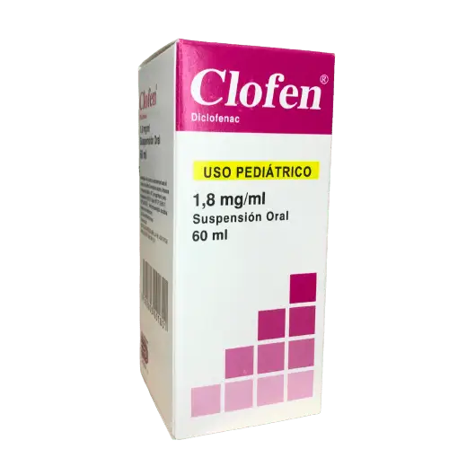 CLOFEN SUSP 1.8 MG X 60 ML