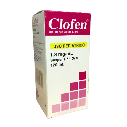 CLOFEN SUSP 1,8 MG X 120 ML
